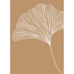 Plakat 29x41 cm Gingko – Veronika Boulová