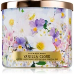 Bath & Body Works Vanilla Clouds vonná sviečka 411 g