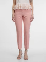 Pink women's trousers ORSAY