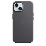 Zadní kryt Apple FineWoven MT393ZM/A vč. MagSafe pro Apple iPhone 15, black