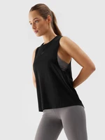 Women's Sports Quick-Drying Top Loose 4F - Black