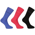 3PACK Pietro Filipi High Bamboo Socks Multicolor