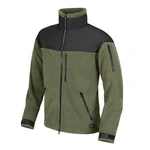 Fleecová mikina Classic Army Helikon-Tex® - čierno-zelená-olív (Farba: Olive Green / čierna, Veľkosť: 3XL)