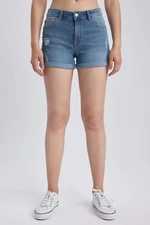 DEFACTO Normal Waist Folded Leg Short