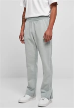 Sweatpants Heavy Terry Garment Dye Slit Summerblue