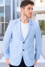 C9059 DEWBERRY MEN'S JACKET-LIGHT BLUE