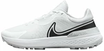Nike Infinity Pro 2 White/Pure Platinum/Wolf Grey/Black 47,5 Chaussures de golf pour hommes