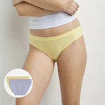 OH MY DIM'S BIKINI 2x - Women's Panties 2x - Yellow - Blue