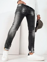 Men's Black Denim Dstreet Pants