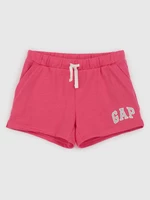 Dark pink girls' sweatpants GAP