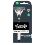 WILKINSON SWORD Sword Quattro Essential Precision Sensitive - holicí strojek + 1 náhradní hlavice