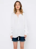 White loose blouse CAMAIEU - Women