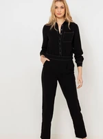 Black overall with pockets CAMAIEU - Women