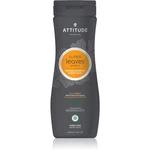 Attitude Super Leaves Sport Ginseng & Grape Seed Oil sprchový gél a šampón 2 v 1 pre mužov 473 ml