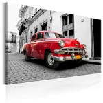 Obraz - Cuban Classic Car (Red)