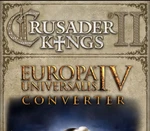 Crusader Kings II - Europa Universalis IV Converter DLC Steam CD Key