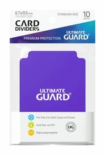 Oddělovač na karty Ultimate Guard Card Dividers Standard Size Purple - 10 ks