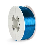 VERBATIM 3D Printer Filament PET-G 2.85mm, 123m, 1kg blue transparent