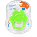 BabyOno Be Active Gel Teether kousátko Green Flower 1 ks