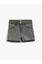 Koton Basic Denim Shorts Cotton