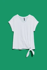 WOMEN'S T-SHIRT L-TS-4031 WHITE