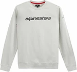 Alpinestars Linear Crew Fleece Silver/Black 2XL Bluza