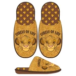 HOUSE SLIPPERS OPEN LION KING