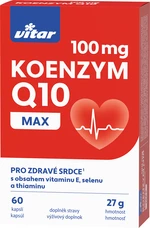 VITAR Koenzym Q10 Max 100 mg 60 kapslí