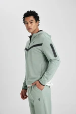 DeFactoFit Standard Fit Hooded Sweatshirt