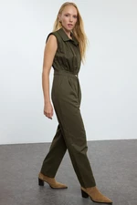 Trendyol Dark Khaki Jumpsuit