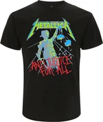 Metallica Ing And Justice For All (Original) Unisex Black 2XL