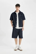 DEFACTO Carpenter Fit Jean Bermuda Shorts