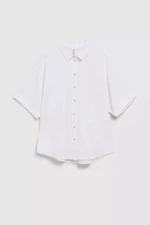 Women's shirt MOODO - ecru white