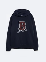 Big Star Kids's Hoodie 173208 403 Navy Blue