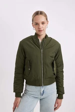 DEFACTO DFC - Bomber College Collar Bomber Taffeta Coat