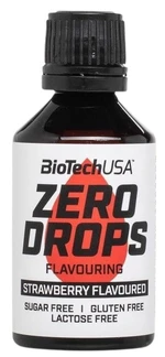 BIOTECH USA Zero Drops jahoda 50 ml