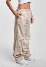 Women's Wide Beige Pants