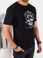 Men's T-shirt with black Dstreet print