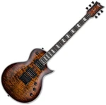 ESP LTD EC-1000ET-QM Dark Brown Sunburst Guitare électrique