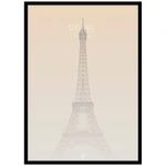 Plakat z ramą w zestawie 50x70 cm Paris Eiffel Tower – Malerifabrikken