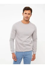 LC Waikiki Men's Basic Crew Neck Long Sleeve Sweatshirt