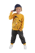 Denokids Cool Dinos Boys T-shirt Tracksuit Bottom Set