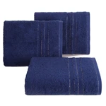 Eurofirany Unisex's Towel 427606 Navy Blue