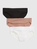 GAP Colorful women's no-show bikini panties, 3pcs