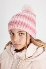 DEFACTO Girl Gradient Pompom Beanie