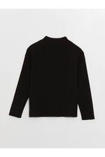 LC Waikiki High Collar Plain Long Sleeve Women's Knitwear Sweater