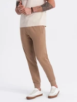 Ombre Men's jogger sweatpants - brown