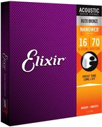 Elixir 11308 Nanoweb 16-70 Cuerdas de guitarra