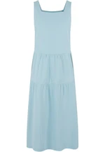 Girl's 7/8 Length Valance Summer Dress - Blue