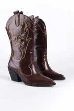 Capone Outfitters Pointed Toe Embroidered Women's Cowboy Boots